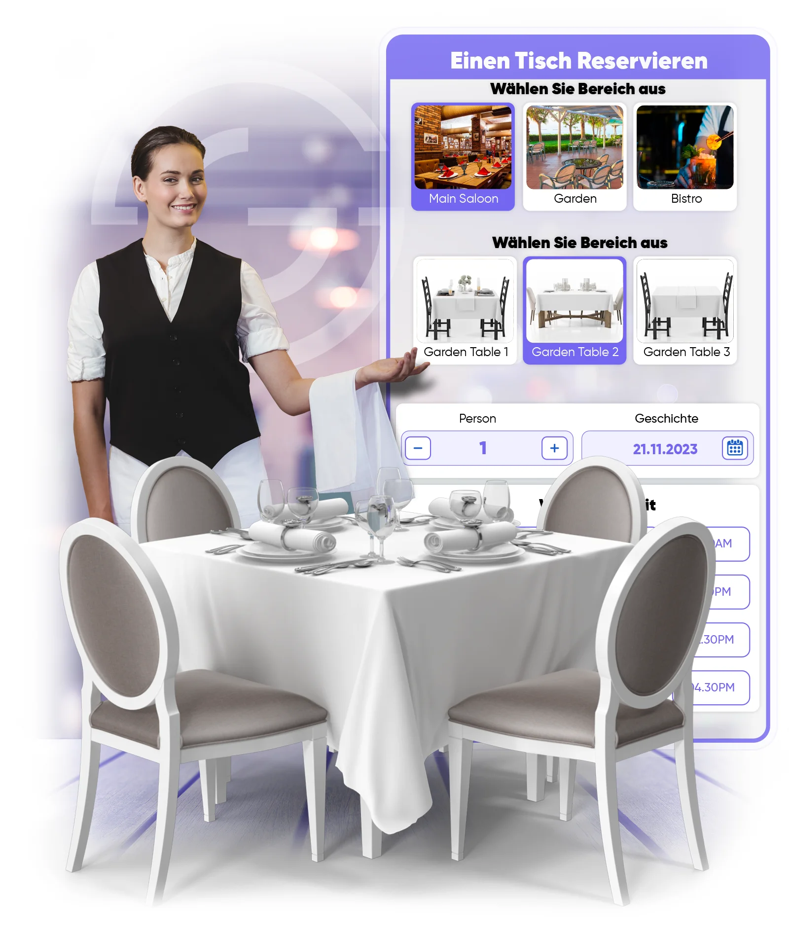 Restaurant-Reservierungsmanagement