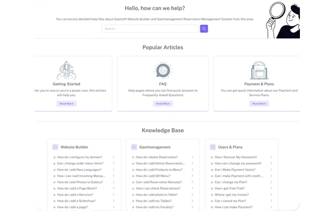 Restaurant Website erstellen