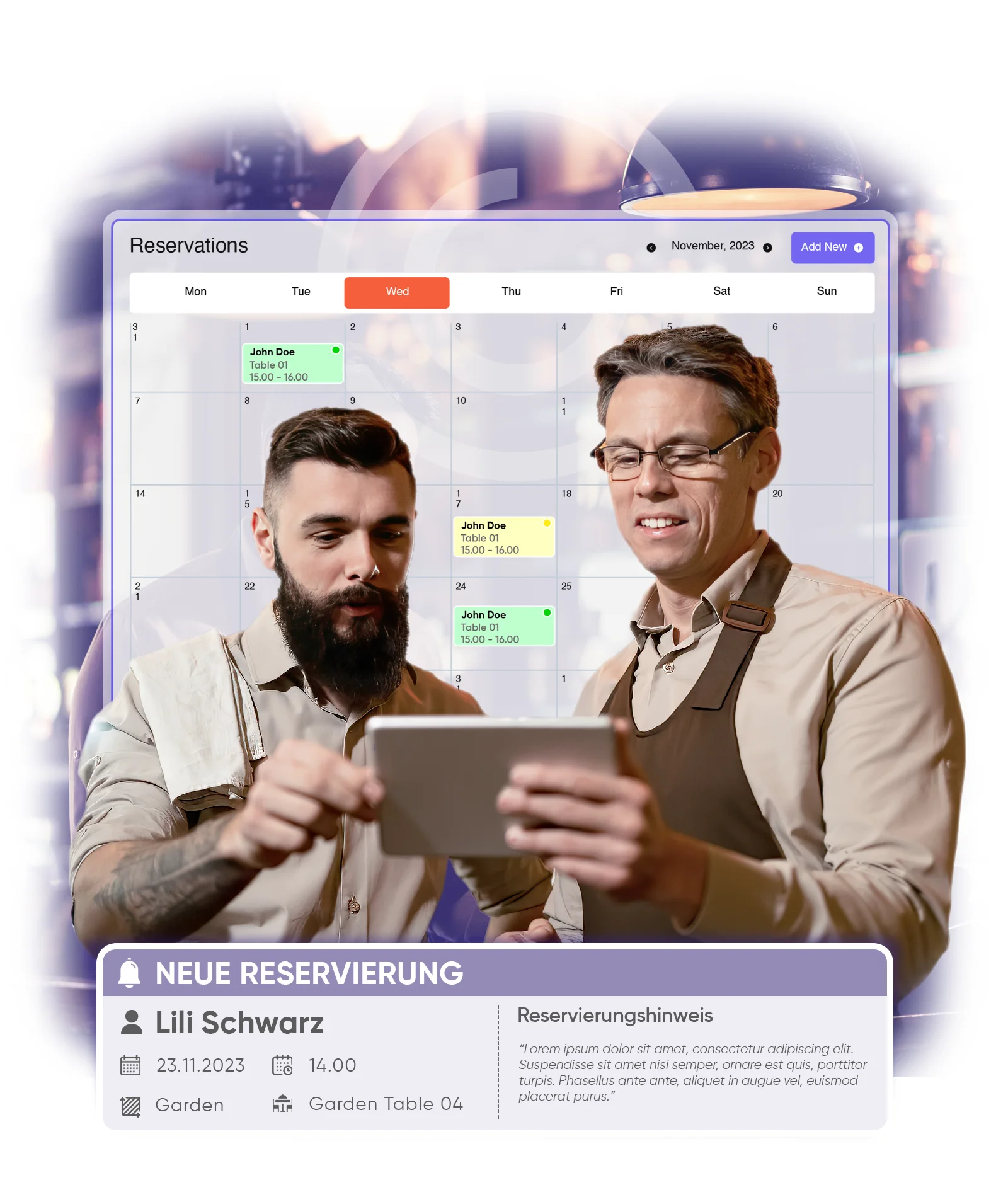 Restaurant-Reservierungssystem